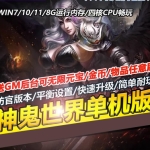 怀旧端游神鬼世界微变虚拟机二键端GM命令W7-W11